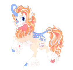 Size: 4600x4400 | Tagged: safe, artist:gigason, imported from derpibooru, oc, oc:double deal, kirin, absurd resolution, cloven hooves, male, simple background, solo, tongue out, transparent background