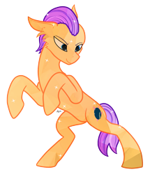 Size: 1245x1451 | Tagged: safe, artist:bjsampson, imported from derpibooru, oc, oc only, oc:brilliant recall, crystal pony, pony, male, rearing, simple background, solo, stallion, transparent background