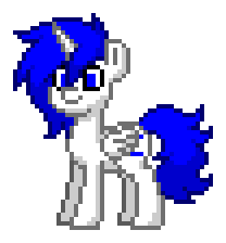 Size: 208x224 | Tagged: safe, imported from ponybooru, oc, oc only, oc:cbatic pony, alicorn, pony, pony town, alicorn oc, c, cbat, horn, male, pixel art, simple background, stallion, that one annoying guy that keeps shitting up my booru, the comments are gonna be golden, transparent background, wings