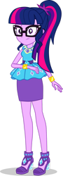 Size: 647x1800 | Tagged: safe, artist:dustinwatsongkx, imported from derpibooru, sci-twi, twilight sparkle, equestria girls, clothes swap, simple background, solo, white background