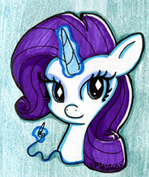 Size: 828x981 | Tagged: safe, artist:fleiiha, imported from derpibooru, rarity, pony, unicorn, female, horn, mare, solo