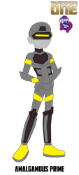 Size: 900x2000 | Tagged: safe, artist:robertsonskywa1, imported from derpibooru, equestria girls, amalgamous prime, armor, equestria girls-ified, helmet, male, photo, simple background, solo, solo male, text, thirteen primes, transformers, transformers one, transparent background, visor
