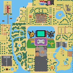 Size: 990x990 | Tagged: safe, imported from derpibooru, pony, pony town, map, no pony, pony town events, ponycon holland