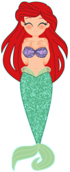 Size: 1268x3100 | Tagged: safe, artist:yaya54320, imported from derpibooru, mermaid, equestria girls, crossover, disney, disney princess, equestria girls-ified, eyes closed, female, princess ariel, simple background, solo, the little mermaid, transparent background