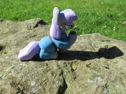 Size: 2742x2056 | Tagged: safe, alternate version, artist:malte279, imported from derpibooru, part of a set, maud pie, earth pony, pony, boulder (g4), concrete, craft, female, mare, outdoors, sculpture, solo, ytong