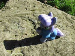 Size: 2763x2072 | Tagged: safe, alternate version, artist:malte279, imported from derpibooru, part of a set, maud pie, earth pony, pony, boulder (g4), concrete, craft, female, mare, outdoors, sculpture, solo, ytong