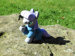 Size: 1997x1498 | Tagged: safe, alternate version, artist:malte279, imported from derpibooru, part of a set, maud pie, earth pony, pony, boulder (g4), concrete, craft, female, mare, outdoors, sculpture, solo, ytong