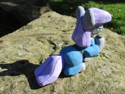 Size: 3036x2277 | Tagged: safe, alternate version, artist:malte279, imported from derpibooru, part of a set, maud pie, earth pony, pony, boulder (g4), concrete, craft, female, mare, outdoors, sculpture, solo, ytong