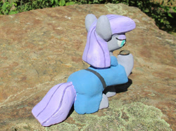 Size: 1765x1323 | Tagged: safe, alternate version, artist:malte279, imported from derpibooru, part of a set, maud pie, earth pony, pony, boulder (g4), concrete, craft, female, mare, outdoors, sculpture, solo, ytong