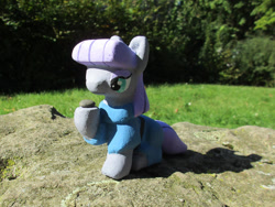 Size: 1280x961 | Tagged: safe, alternate version, artist:malte279, imported from derpibooru, part of a set, maud pie, earth pony, pony, boulder (g4), concrete, craft, female, mare, outdoors, sculpture, solo, ytong