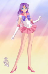 Size: 748x1156 | Tagged: safe, imported from derpibooru, diamond tiara, equestria girls, sailor moon, sailor moon (series), solo