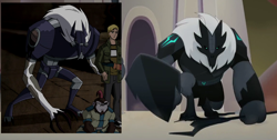 Size: 1152x582 | Tagged: safe, edit, edited screencap, imported from derpibooru, screencap, storm creature, my little pony: the movie, comparison, generator rex