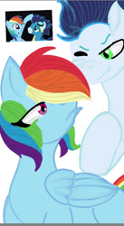 Size: 522x952 | Tagged: safe, artist:bubbles234566, imported from derpibooru, rainbow dash, soarin', pegasus, pony, solo