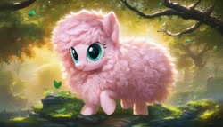 Size: 1344x768 | Tagged: safe, imported from derpibooru, oc, oc:fluffle puff, ai content, ai generated, prompter:cypher, solo