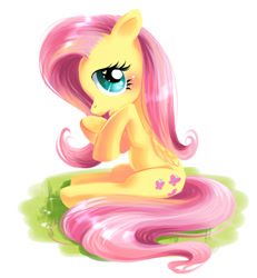 Size: 705x764 | Tagged: safe, artist:fantazyme, imported from derpibooru, fluttershy, pegasus, pony, cute, female, heart, heart eyes, mare, shyabetes, solo, wingding eyes