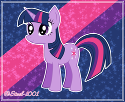 Size: 1650x1350 | Tagged: safe, artist:steel-1001, imported from derpibooru, twilight sparkle, pony, unicorn, female, horn, solo, unicorn twilight