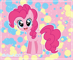 Size: 1650x1350 | Tagged: safe, artist:steel-1001, imported from derpibooru, pinkie pie, earth pony, pony, female, solo