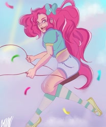 Size: 1135x1367 | Tagged: safe, artist:catalleen, imported from derpibooru, pinkie pie, human, equestria girls, female, solo