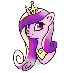 Size: 2480x2480 | Tagged: safe, artist:audreen, imported from derpibooru, princess cadance