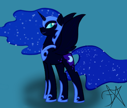 Size: 5660x4823 | Tagged: safe, artist:dawkinsdalmatian, imported from derpibooru, nightmare moon, alicorn, female, mlp fim's fourteenth anniversary, solo, solo female