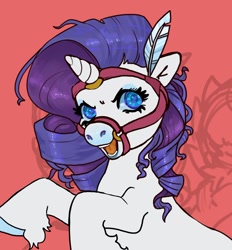 Size: 1242x1341 | Tagged: safe, artist:cricketkisses, artist:smiledogzip, imported from derpibooru, rarity, pony, unicorn, blue eyes, female, horn, mare, open mouth, rearing, sketch, solo, wip