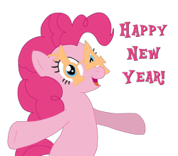 Size: 3000x2639 | Tagged: safe, artist:2shyshy, imported from derpibooru, pinkie pie, glasses, mlp fim's fourteenth anniversary, simple background, solo, transparent background