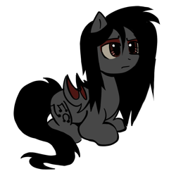 Size: 1000x1000 | Tagged: safe, artist:0liiver, imported from derpibooru, oc, oc only, oc:basil (0liiver), bat pony, pony, simple background, solo, transparent background