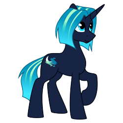 Size: 2500x2500 | Tagged: safe, artist:lambydwight, imported from derpibooru, oc, oc only, oc:aurora gleam, unicorn, au:lunar ponies, horn, simple background, transparent background, vector