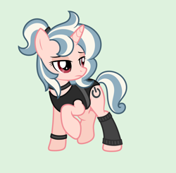 Size: 3580x3508 | Tagged: safe, artist:return 0, imported from derpibooru, oc, oc only, oc:vivi poff, unicorn, horn, solo