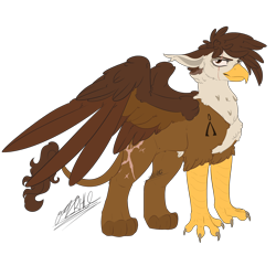 Size: 3900x3600 | Tagged: safe, artist:rhodium, imported from derpibooru, oc, oc only, oc:darien platecrête, griffon, eye scar, facial scar, griffon oc, looking at you, scar, simple background, solo, transparent background