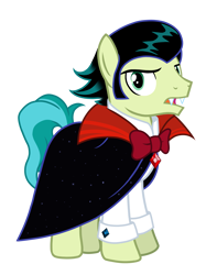 Size: 2539x3216 | Tagged: safe, artist:alicesponycorner, imported from derpibooru, gallus, ocellus, sandbar, silverstream, smolder, yona, earth pony, pony, undead, vampire, clothes, costume, dracula, gameloft, nightmare night, show accurate, student six