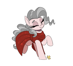 Size: 2283x2043 | Tagged: safe, alternate version, artist:lockheart, imported from derpibooru, oc, oc only, earth pony, pony, alternate character, black background, clothes, dancing, dress, eyebrows, eyebrows visible through hair, eyes closed, female, mare, mare fair, red dress, simple background, solo, standing on two hooves, tongue out, transparent background