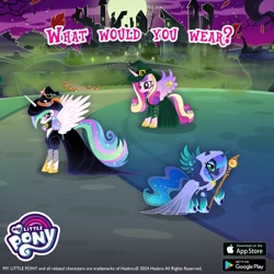 Size: 1080x1080 | Tagged: safe, imported from derpibooru, princess cadance, princess celestia, princess luna, alicorn, gameloft