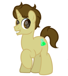 Size: 2005x2220 | Tagged: safe, artist:ponkus, imported from derpibooru, oc, oc:ticker, pony, unicorn, horn, male, solo, stallion