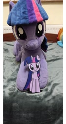 Size: 1220x2274 | Tagged: safe, imported from derpibooru, twilight sparkle, alicorn, pony, 3d print, cute, irl, photo, plushie, twilight sparkle (alicorn)