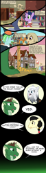 Size: 2160x8069 | Tagged: safe, artist:mr100dragon100, imported from derpibooru, oc, oc:ahmose, oc:amisi, comic:throne of dracula the secret world, adam (frankenstein monster), comic, dark forest au's dracula, mummy, swamp pony, town