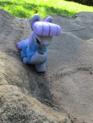 Size: 2018x2689 | Tagged: safe, alternate version, artist:malte279, imported from derpibooru, part of a set, maud pie, earth pony, pony, boulder (g4), concrete, craft, female, mare, outdoors, sculpture, solo, ytong