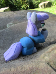 Size: 1899x2532 | Tagged: safe, alternate version, artist:malte279, imported from derpibooru, part of a set, maud pie, earth pony, pony, boulder (g4), concrete, craft, female, mare, outdoors, sculpture, solo, ytong