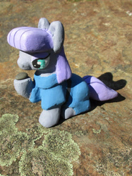 Size: 1837x2450 | Tagged: safe, alternate version, artist:malte279, imported from derpibooru, part of a set, maud pie, earth pony, pony, boulder (g4), concrete, craft, female, mare, outdoors, sculpture, solo, ytong