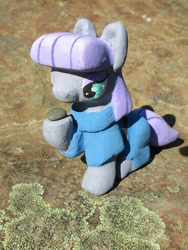 Size: 1560x2079 | Tagged: safe, alternate version, artist:malte279, imported from derpibooru, part of a set, maud pie, earth pony, pony, boulder (g4), concrete, craft, female, mare, outdoors, sculpture, solo, ytong