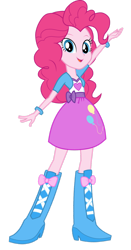 Size: 828x1575 | Tagged: safe, artist:pedro123emanuel, editor:pedro123emanuel, imported from derpibooru, pinkie pie, equestria girls, solo