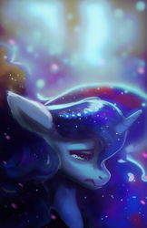 Size: 1870x2880 | Tagged: safe, artist:hierozaki, imported from derpibooru, princess luna, alicorn, pony, crying, female, mare, sad, solo