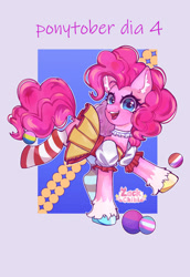 Size: 828x1201 | Tagged: safe, artist:zackchibi, imported from derpibooru, pinkie pie, earth pony, pony, solo