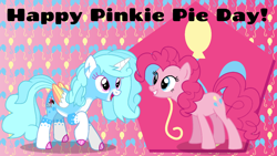 Size: 1280x720 | Tagged: safe, artist:jemimasparkle, imported from derpibooru, pinkie pie, oc, oc:jemimasparkle, female, pinkie pie day