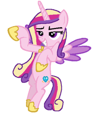 Size: 354x450 | Tagged: safe, artist:diana173076, artist:selenaede, imported from derpibooru, princess cadance, alicorn, pony, alternate universe, base used, crown, female, folded wings, hoof shoes, jewelry, mare, princess shoes, regalia, simple background, solo, tiara, white background, wings