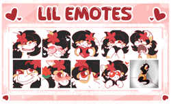 Size: 3000x1841 | Tagged: safe, artist:euspuche, imported from derpibooru, oc, oc:liliya krasnyy, earth pony, emotes, flower, flower in hair, looking at you, open mouth, smiling, smiling at you, solo