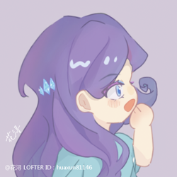 Size: 540x540 | Tagged: safe, artist:huaxun81146, imported from derpibooru, rarity, equestria girls, solo