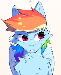 Size: 900x1100 | Tagged: safe, artist:glazirka, imported from derpibooru, rainbow dash, pegasus, pony, solo