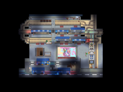 Size: 2624x1966 | Tagged: safe, imported from derpibooru, pony, pony town, food, map, no pony, pony town events, ponyville ciderfest 2024, railroad, railway station, subway, subway station