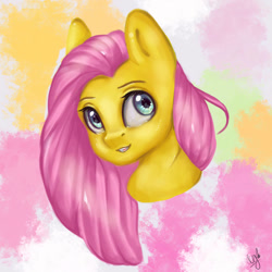 Size: 894x894 | Tagged: safe, artist:agnesschan, imported from derpibooru, fluttershy, pegasus, pony, solo